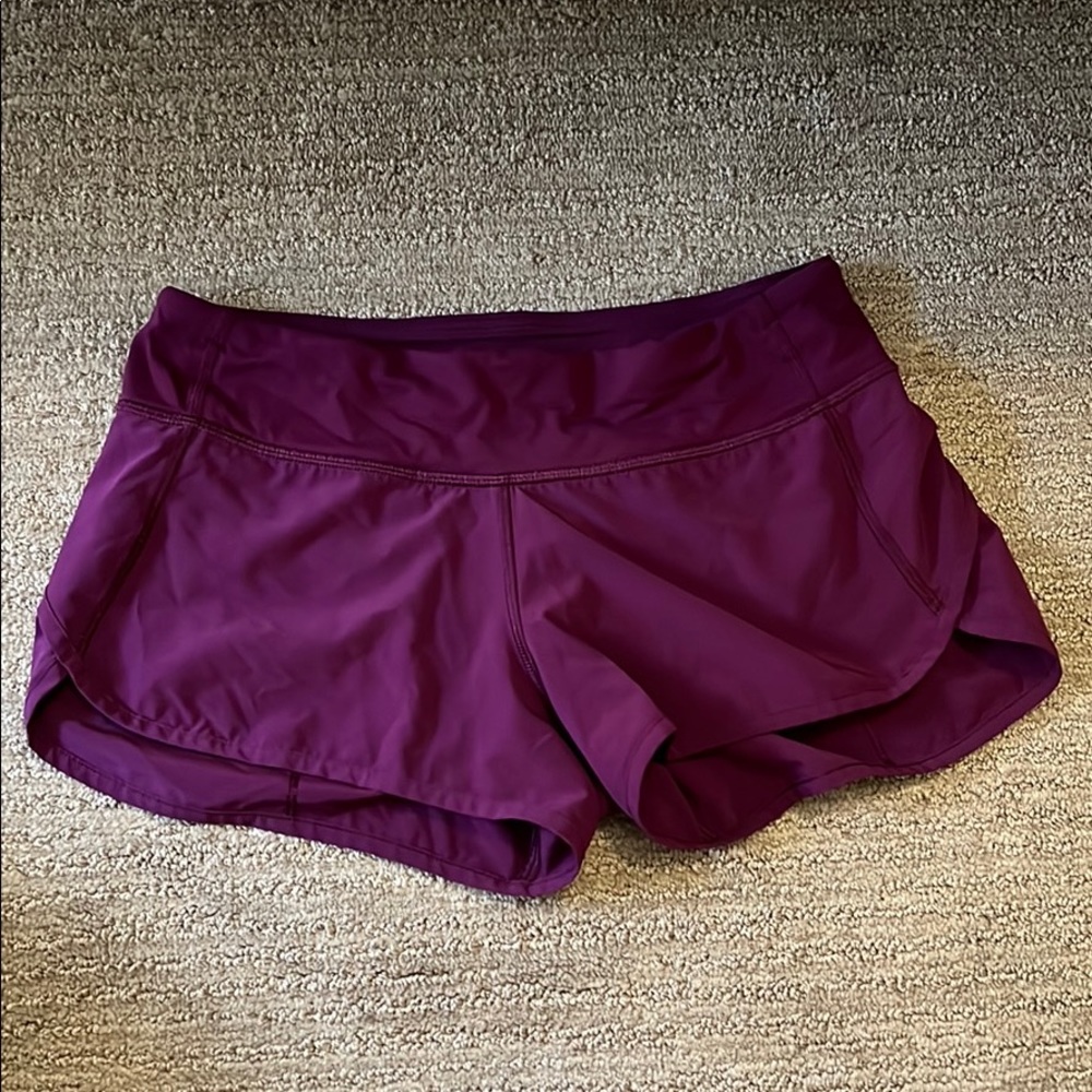 Lululemon Speed-Up shorts